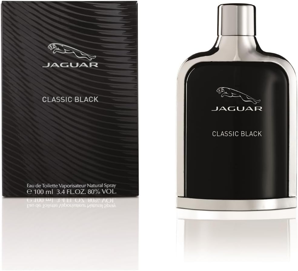 Jaguar Eau De Toilette Spray for Men, Black, 3.4 Ounce image number 4