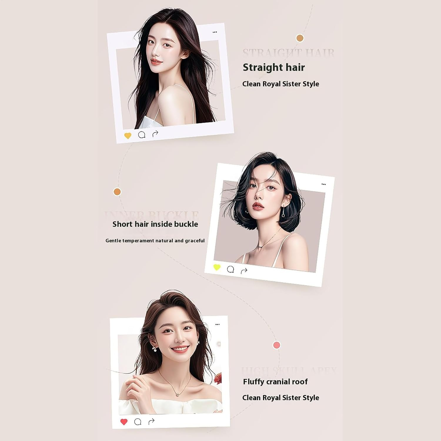 Cordless Hair Straightener - Curler Brush for Home Use - 2-In-1 Cordless Ionic Hair Straightener Brush Anti-Scalding for Travel, Salon, Home image number 3