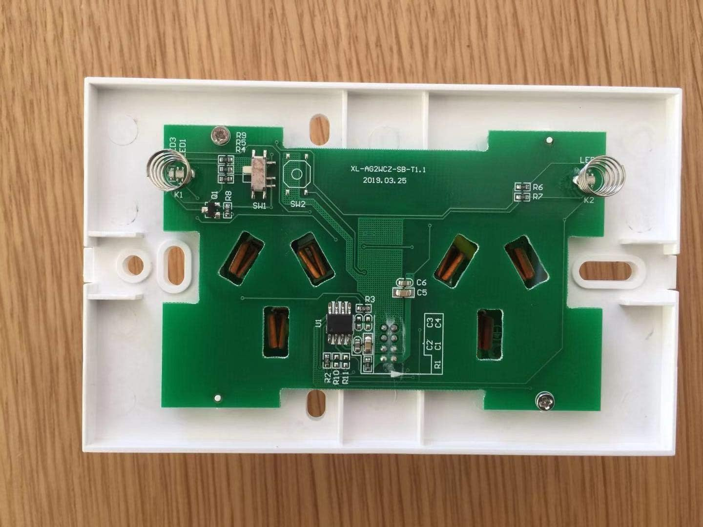 AU Standard Crystal Twin Power Point Wall Socket with Touch Switch Led Indicator Double GPO image number 5
