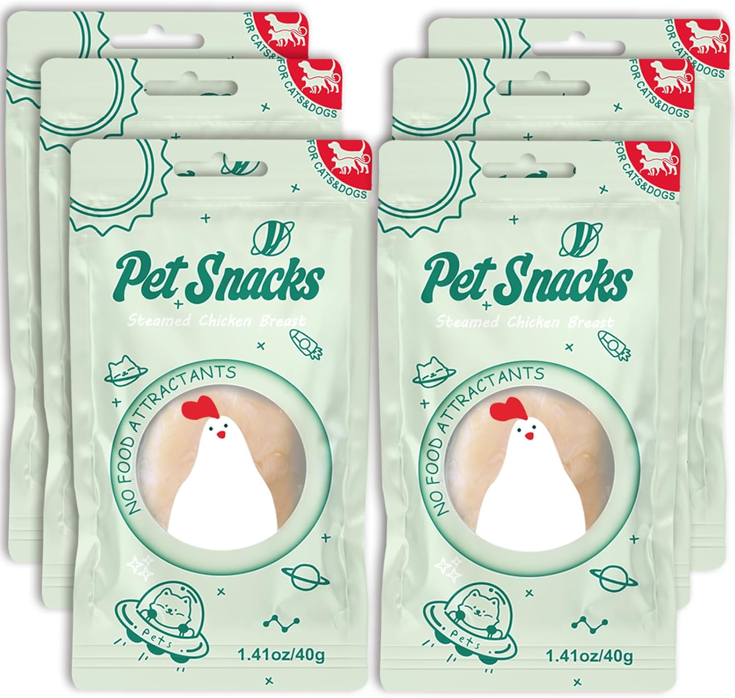 Cat Food Topper for Picky Eaters & Healthy Soft Cat Treat (Chicken), Wet Food with Gravy, High Protein & Limited Ingredient image number 3