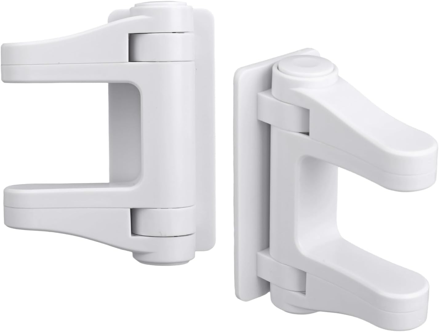 Fukaisu 2Pcs Door Lever Lock Child Proof, No Drill Adhesive Door Handle Baby Proof Cabinet Locks Easy to Install image number 2