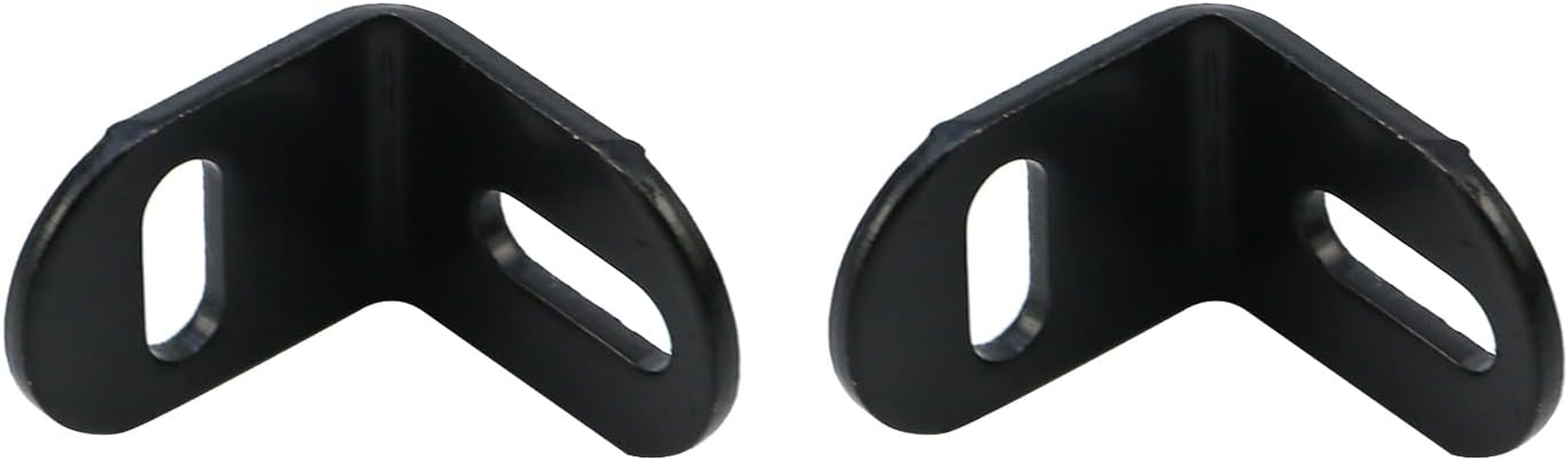 KUMGROT 20 Pcs Adjustable Wood Table Top Expansion Bracket Corner L Brackets Clips Fastener Connector Woodworking Fasteners Hardware Right Angle Corner Brace, Black image number 5