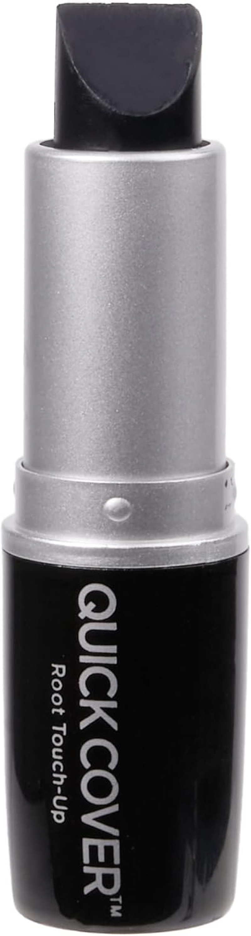 Kiss Quick Cover Grey Hair Touch Up, Root Touch Up, Moisturise and Shine, Brush Type & Stick Type Set (Jet Black) image number 1