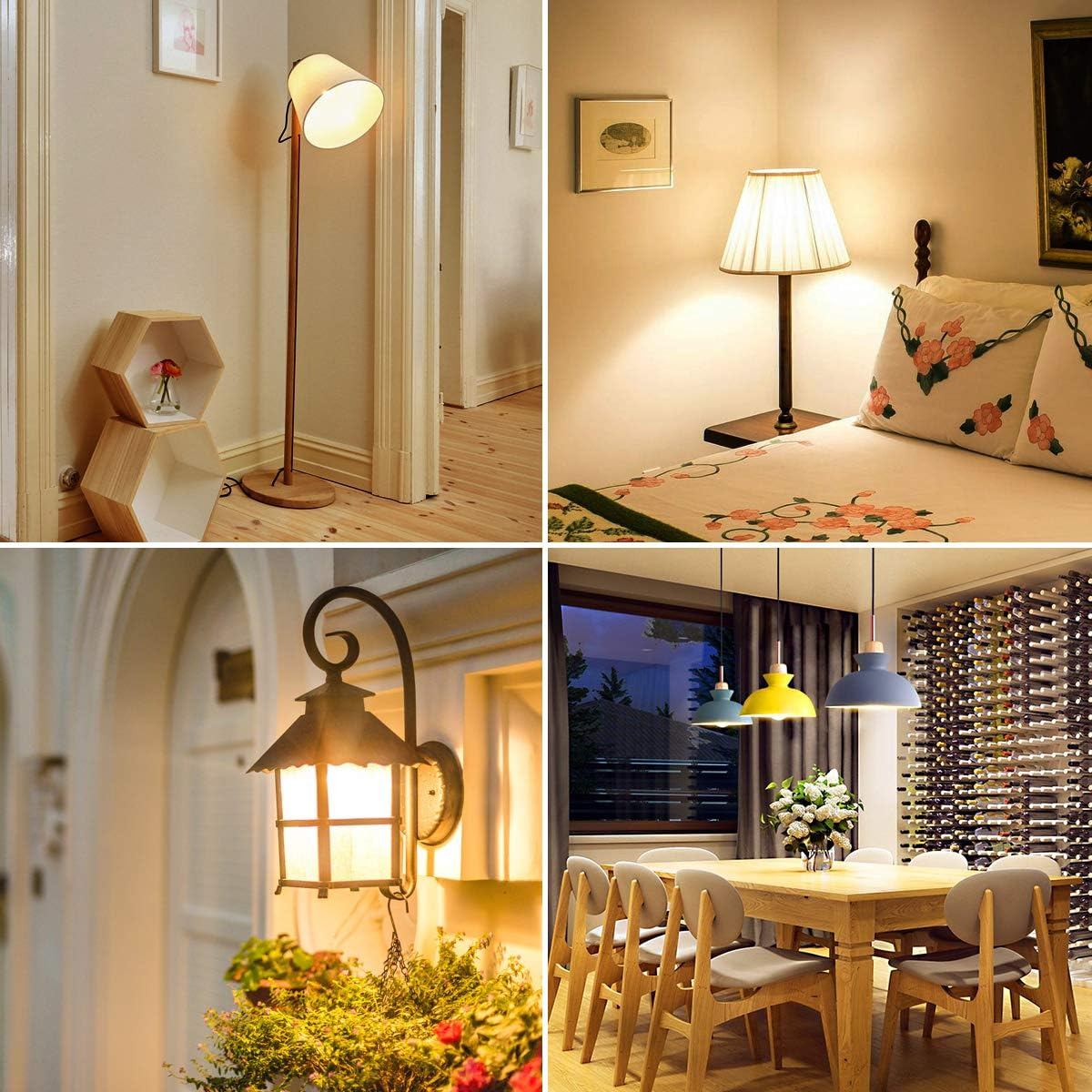 LE Lepro Bayonet Light, 100W Incandescent Equivalent, 13.5W B22 LED Bulbs, Super Bright 1521 Lumen Lightbulbs, Warm White 2700K, Non-Dimmable, Pack of 6, 13.5 W - Cool White image number 5