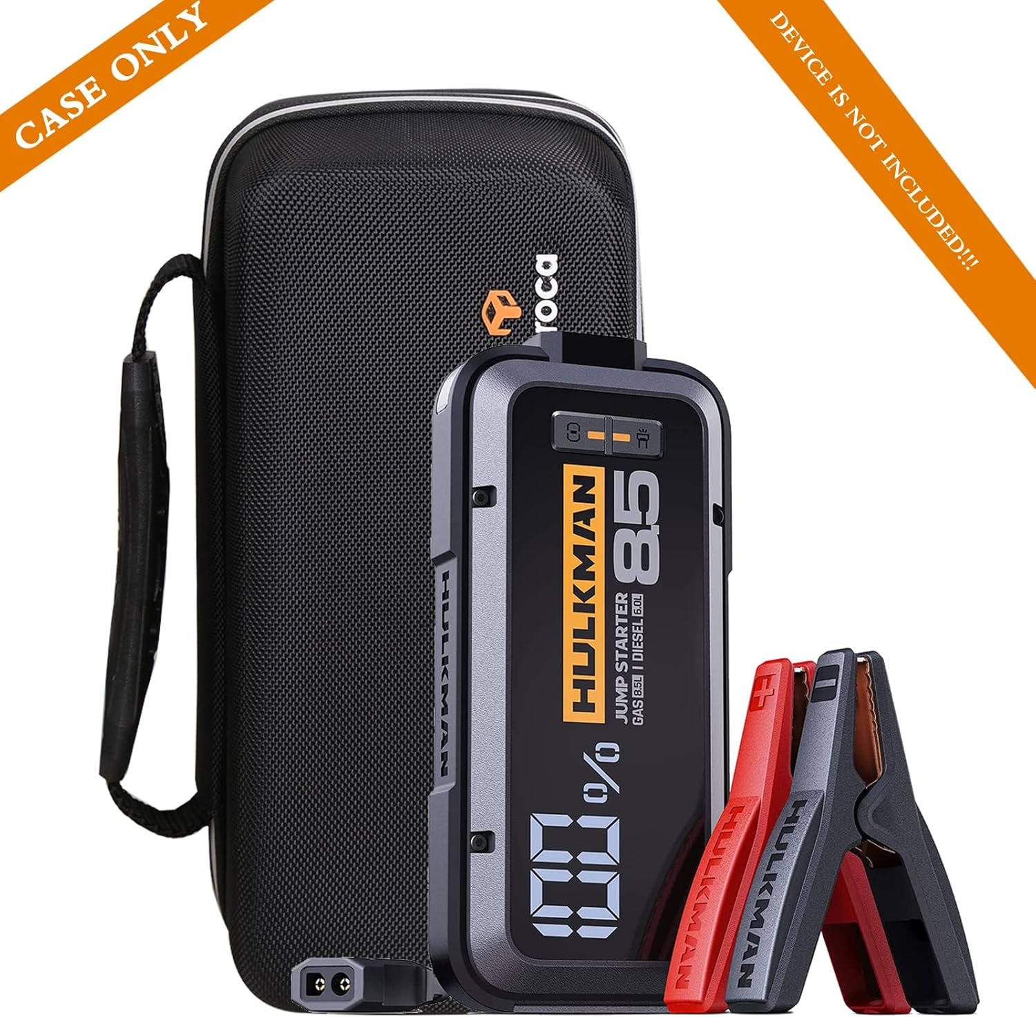 Aproca Hard Travel Storage Case Compatible with DBPOWER 600A 18000Mah Portable Car Jump Starter (Grey) image number 2