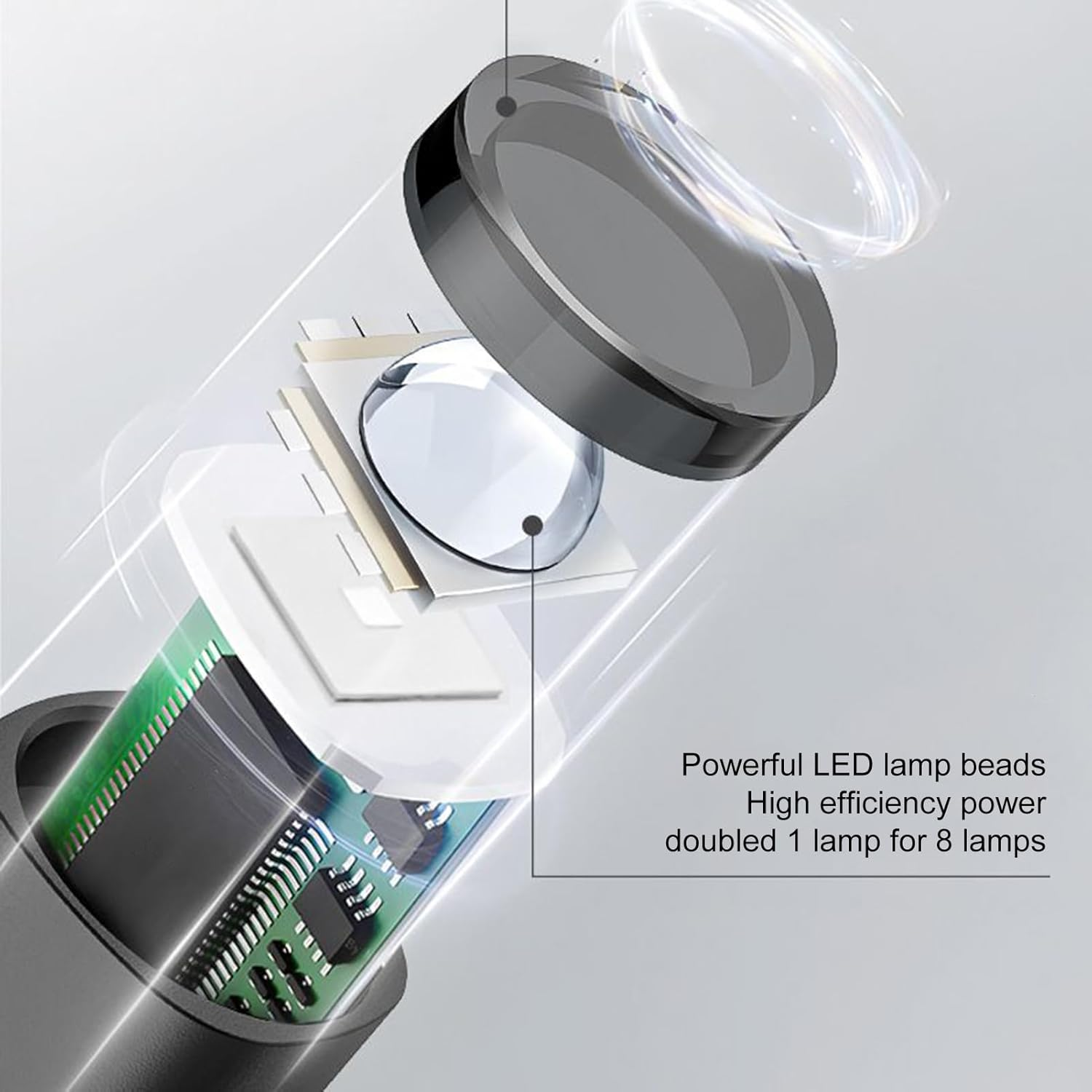 Mini Nail Lamp,Usb Rechargeable Fingernail Lamp - Portable LED UV Nail Light with 2 Timing Modes for Camping Airplane Road Trip Desk Salon Studio Home Girls Manicure - White image number 4