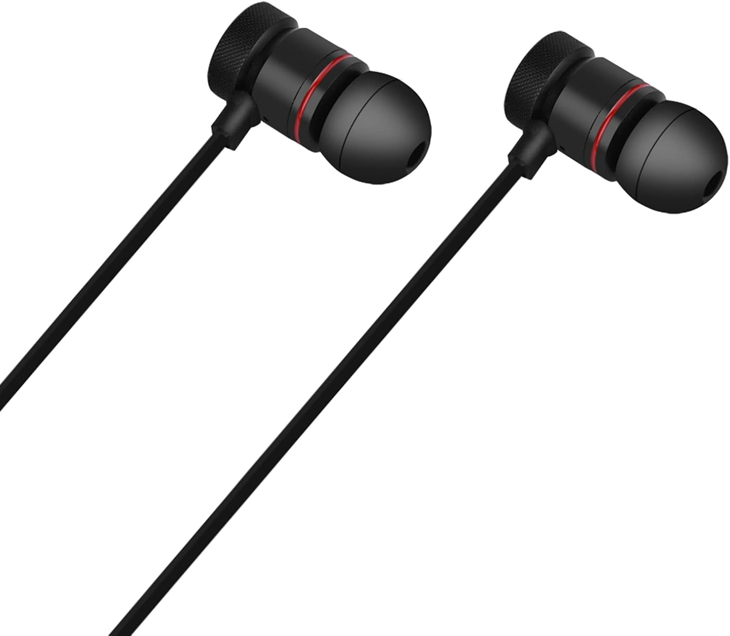 Wireless Bluetooth Sports Headphones with Built-In Magnets and Multi-Pairing V4.1 Technology for Long Standby and Talk Times on a Single Full Charge (2 Colours Optional) (Black) image number 4