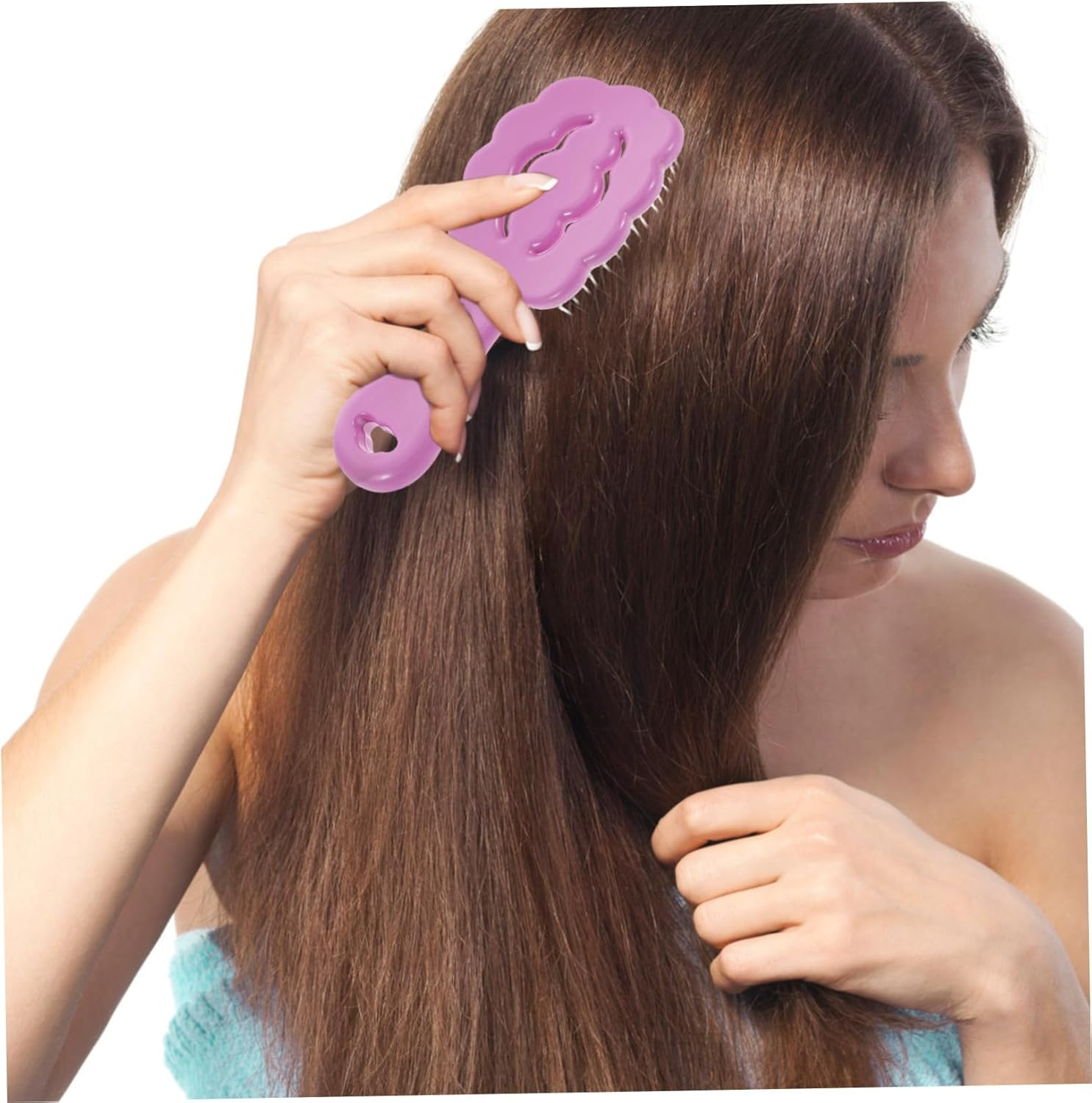 Beatifufu Massage Detangling Comb for Boy Girl Painless Hair Brush Cartoon Scalp Massager for Thick Curly Hair