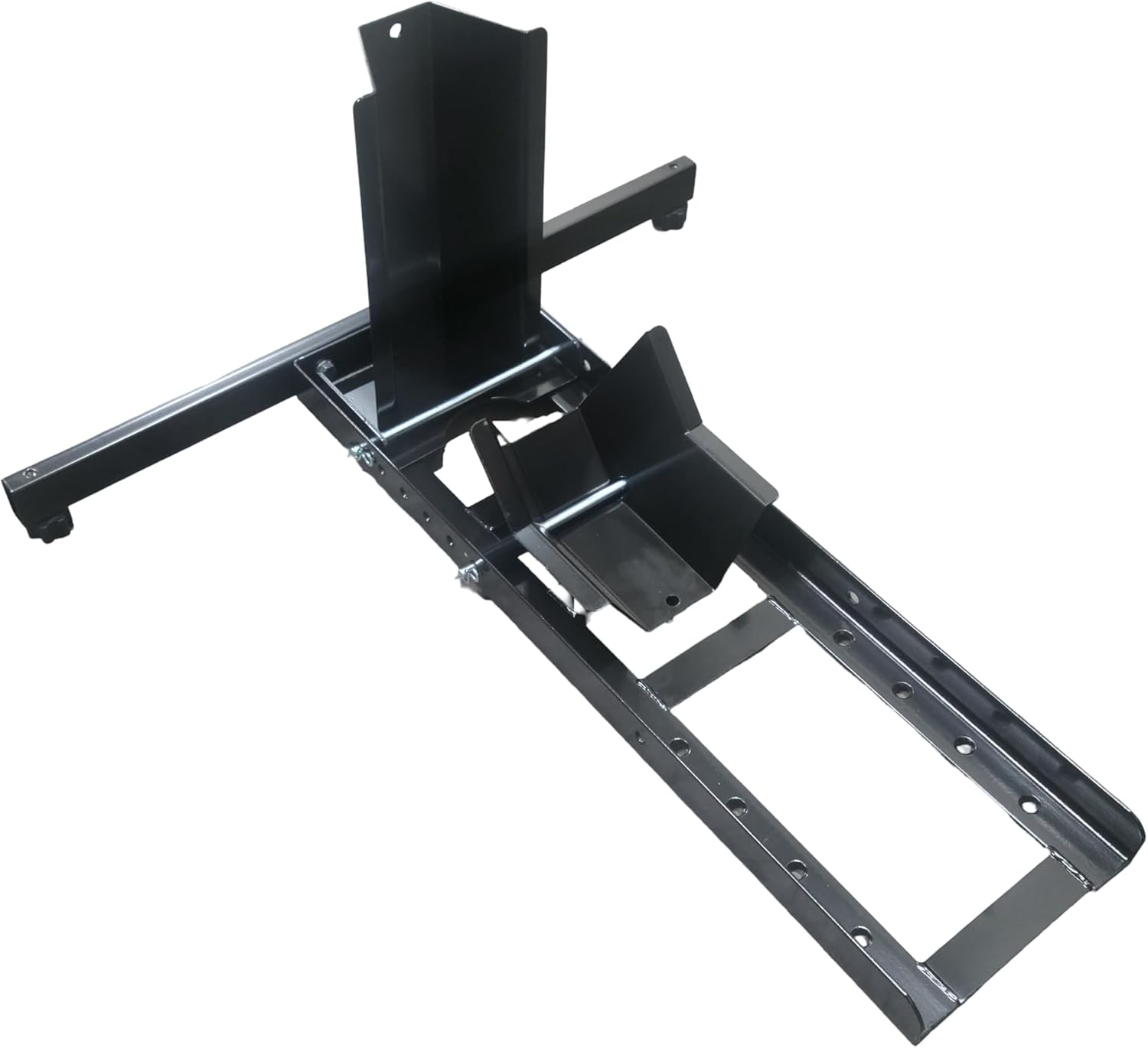 Maxxhaul 70271 Adjustable Motorcycle Wheel Chock Stand Heavy Duty 1800Lb Weight Capacity image number 6