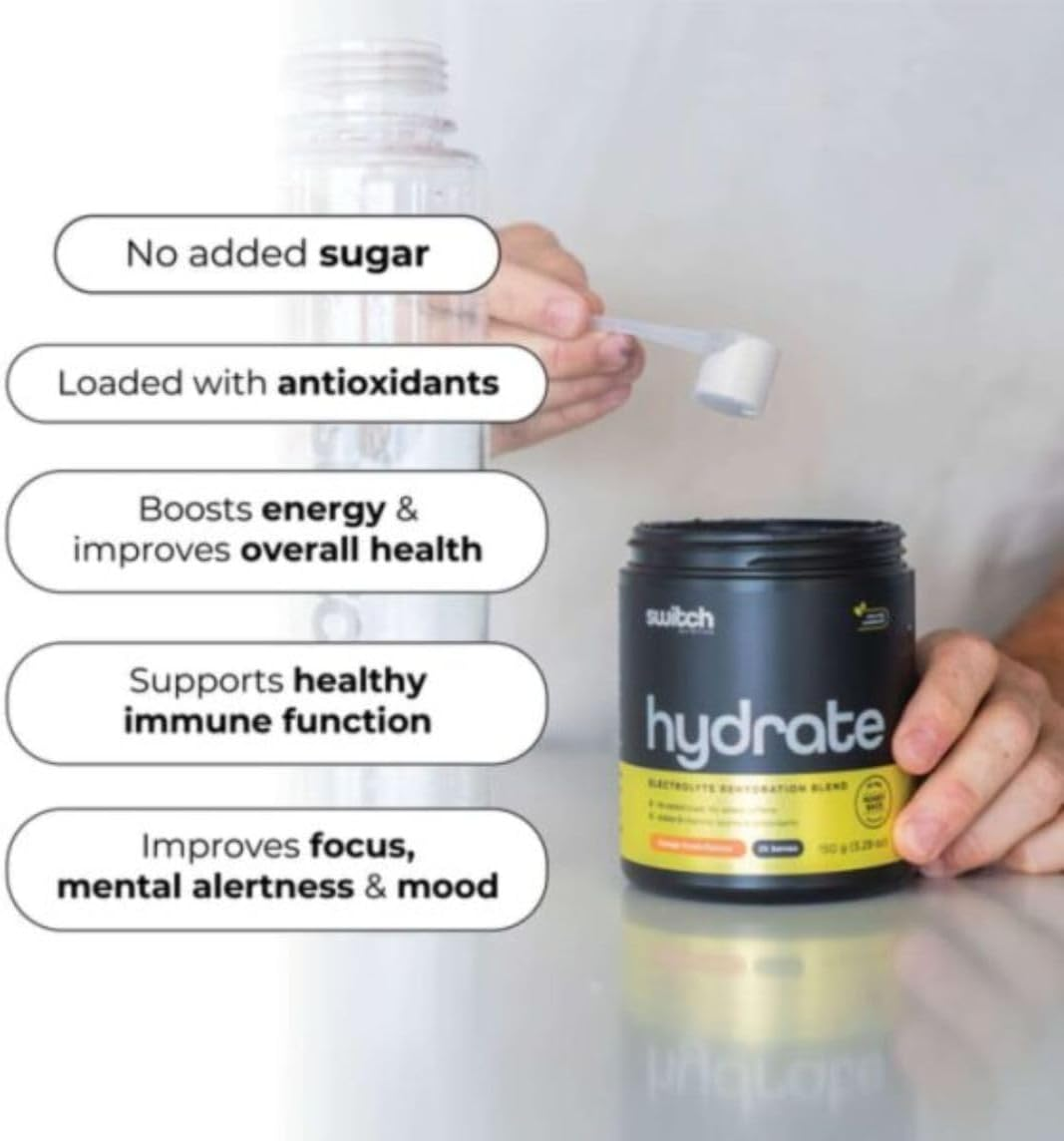 Switch Nutrition Hydrate 25 Serves Mango Passionfruit image number 2