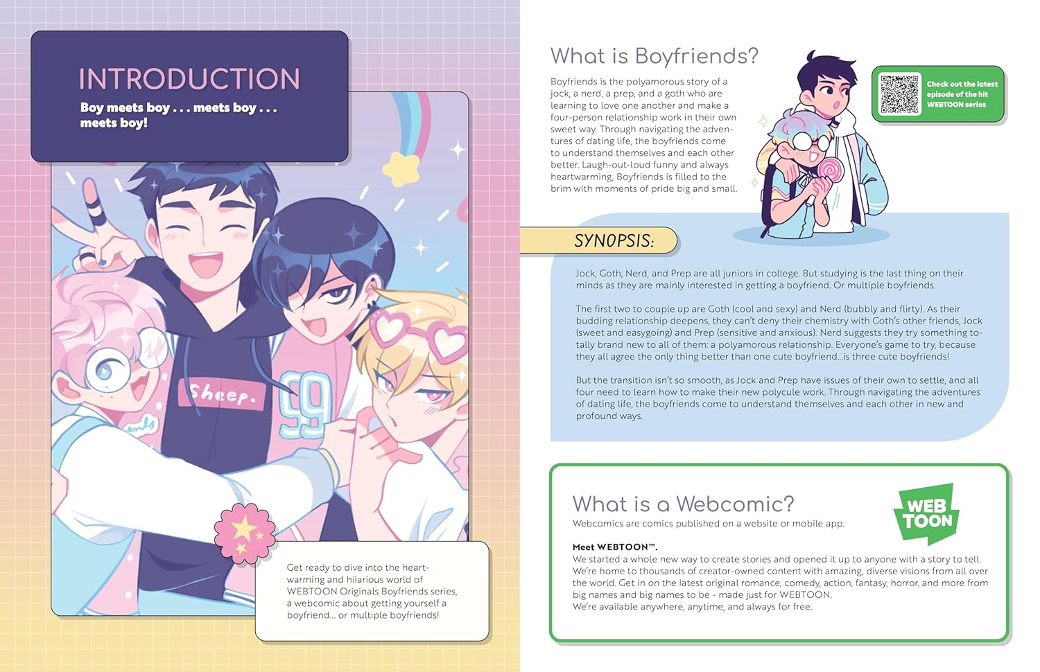 Learn to Draw Boyfriends (Webtoon): Learn to Draw Your Favorite Characters from the Popular Webcomic Series with Behind-The-Scenes and Insider Tips Exclusively Revealed Inside!