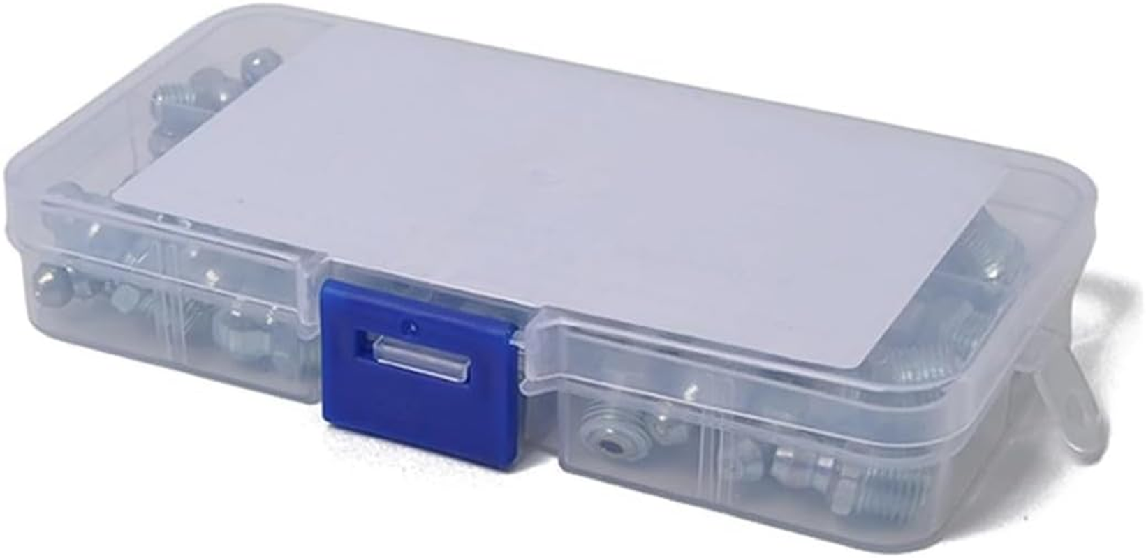 AIMALL 50PCS Hydraulic Grease Fitting Kit, Assorted Zerk Straight and Angled Fittings for Lubrication image number 4