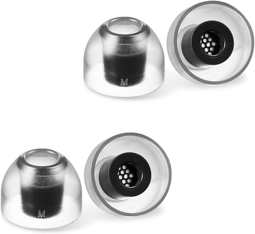 AZLA Sednaearfit Crystal Standard 2 - Earbud Tips for Wireless Headphones - Noise Canceling Earbuds Replacement Tips - Eartips Compatible with Shure, Sony, Beats, Sennheiser, Jabra (M) image number 1