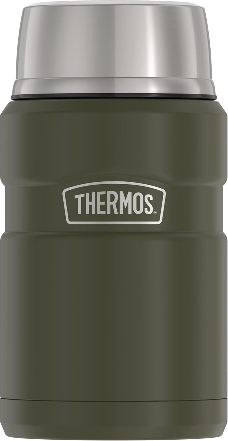 710Ml Stainless King&trade; Vacuum Insulated Food Jar - Army Green image number 6