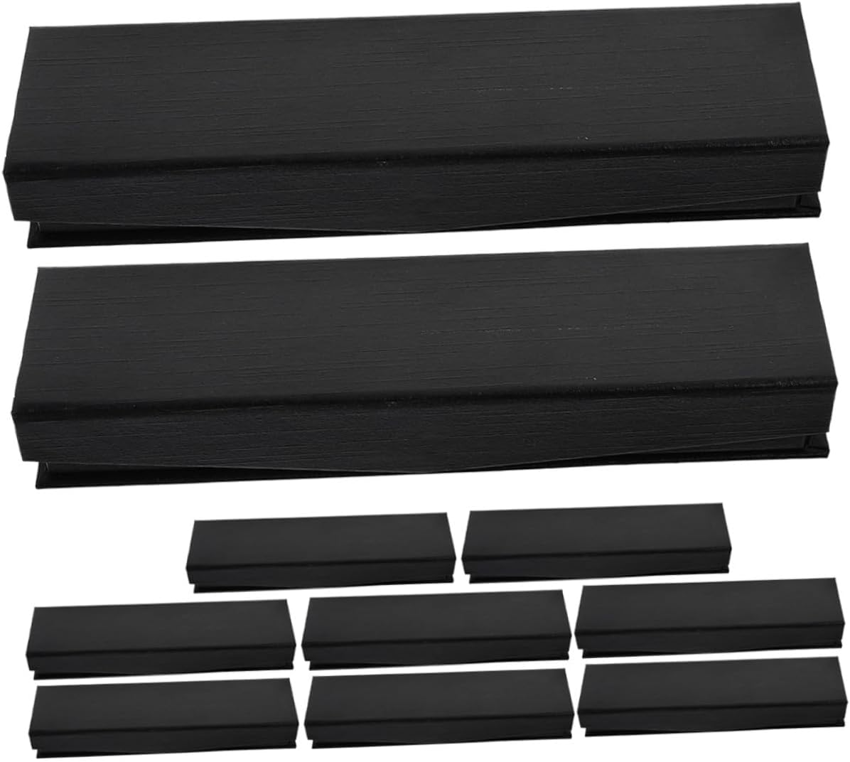 SHINEOFI 10PCS Black Pen Present Boxes Scratch-Resistant Pen Carrying Case for Fit Office Storage Organizer for Business Birthday Souvenir image number 4