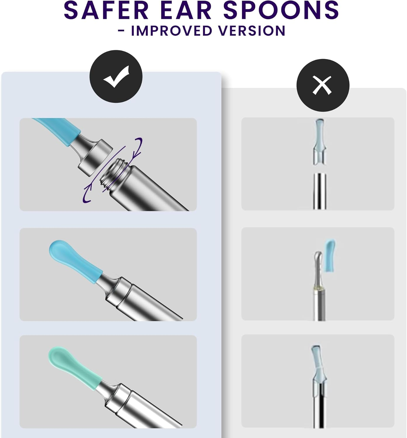 Bebird Earwax Remover,Otoscope R1+1080P HD Ear Cleaner with Camera, Wide-Angle Otoscope with Light, IP67 Waterproof for Adults, Kids, Ios, Android, Black image number 6