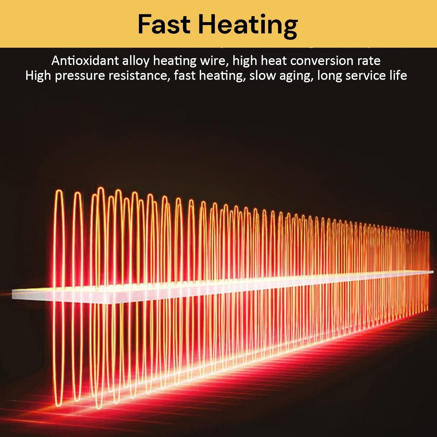 EZONEDEAL Universal Portable 12V Car Heater | Fast Heating Winter Car Defroster,Windshield Defroster | 360 &deg; Rotation Cigarette Lighter Defroster for Car image number 3