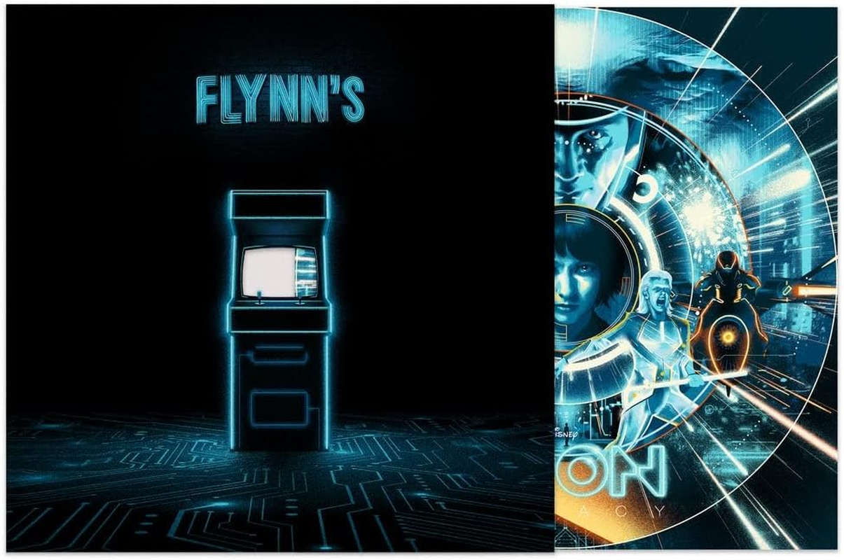 Flynn'S Tron: Legacy - Motion Picture Soundtrack 2XLP 10 Year Anniversary Limited Colored Vinyl - Mondo Exclusive image number 3