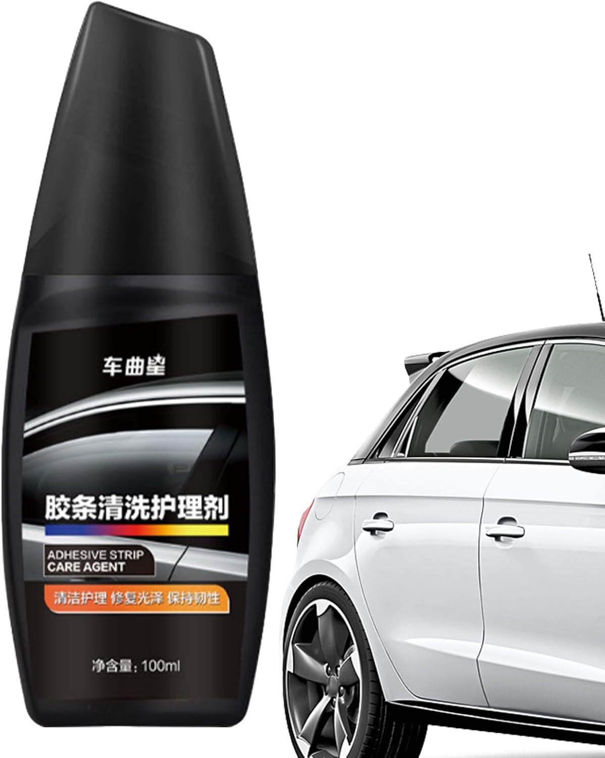 Rubber Seal Conditioner Spray,Car Lubricant Agent and Seal Strip Conditioner | Automotive Grease, Silicone Lubricant Spray, Multi-Purpose for Trunks, Rubber Seal, Window Helves image number 1