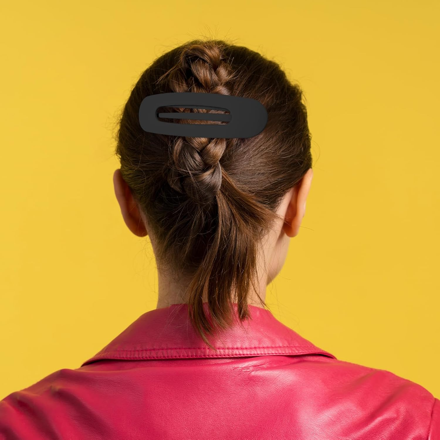 TEAONE Duck Billed Thin Thick Hair Barrette, 12 PCS Flat Hair Clips for Hair Decoration Accessories (3 Size, 4 Colors) image number 2