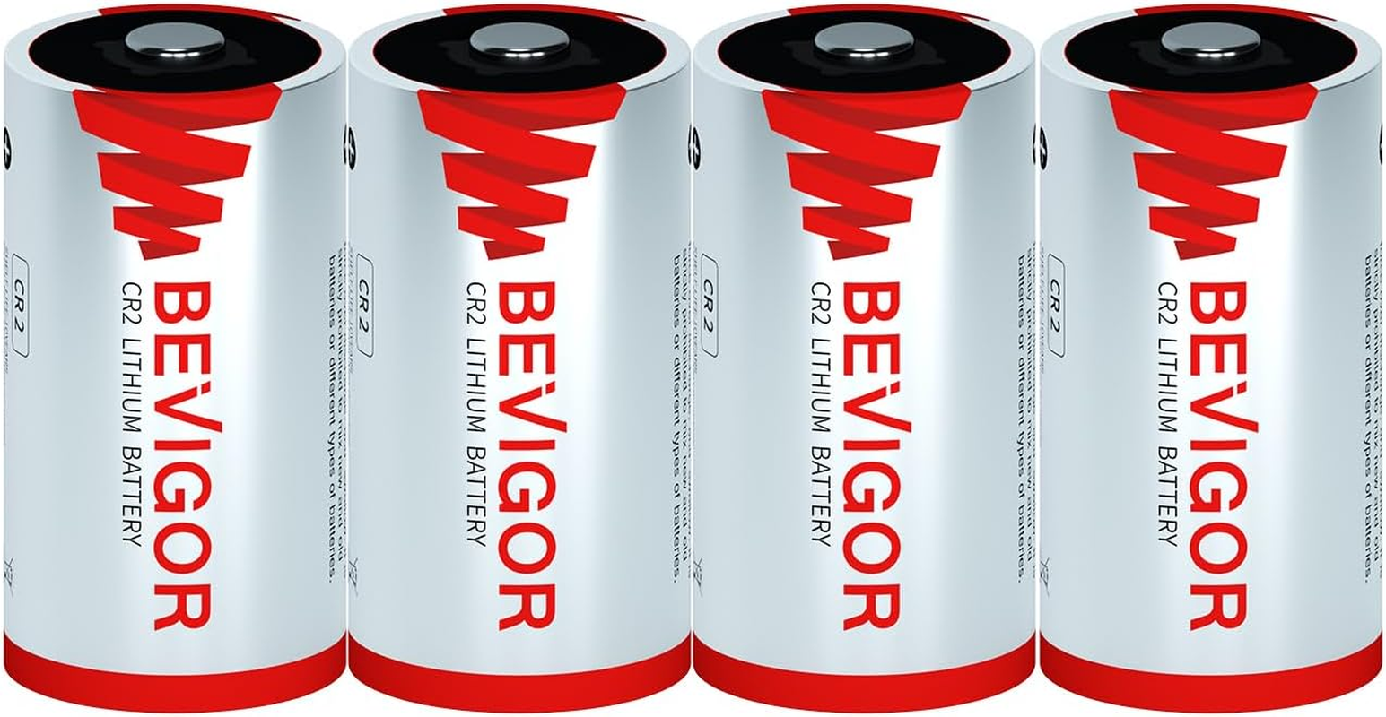 BEVIGOR CR2 Battery, 3V Lithium Battery 900Mah,12Pack Batteries, Longger Lasting High-Performance PTC Protected for Flashlight, Digital Cameras, Toys, Alarm Systems【Non-Rechargeable】 image number 2