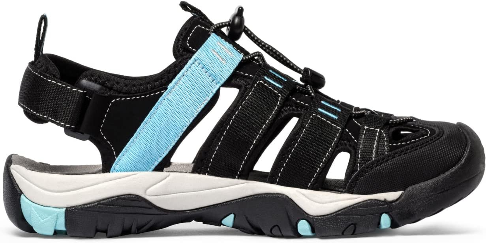 TSLA ATIKA Women Athletic Outdoor Sandal, Closed Toe Lightweight Walking Water Shoes, Summer Sport Hiking Sandals image number 4