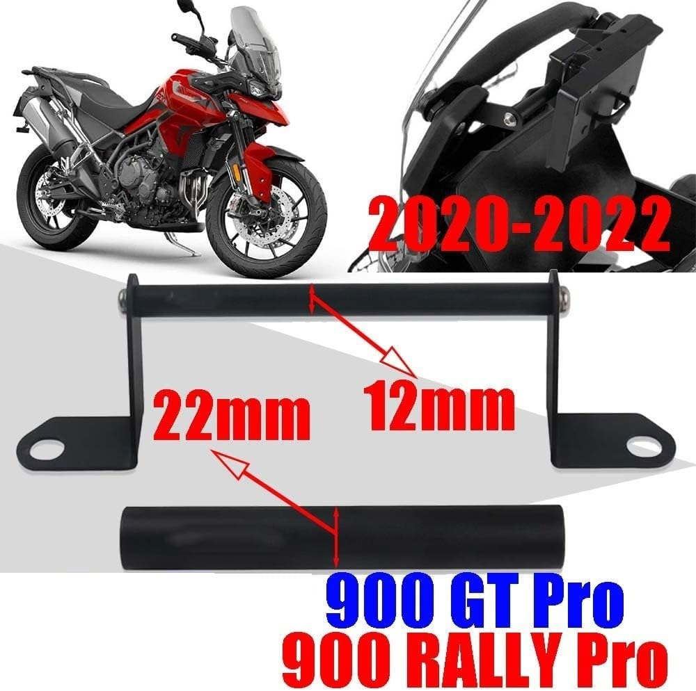 ZERIK Motorcycle Accessories Mobile Phone Stand Holder GPS Navigation Plate Bracket, for Triumph, Tiger900 Tiger 900 GT Pro Rally Pro Motorcycle Phone Mount