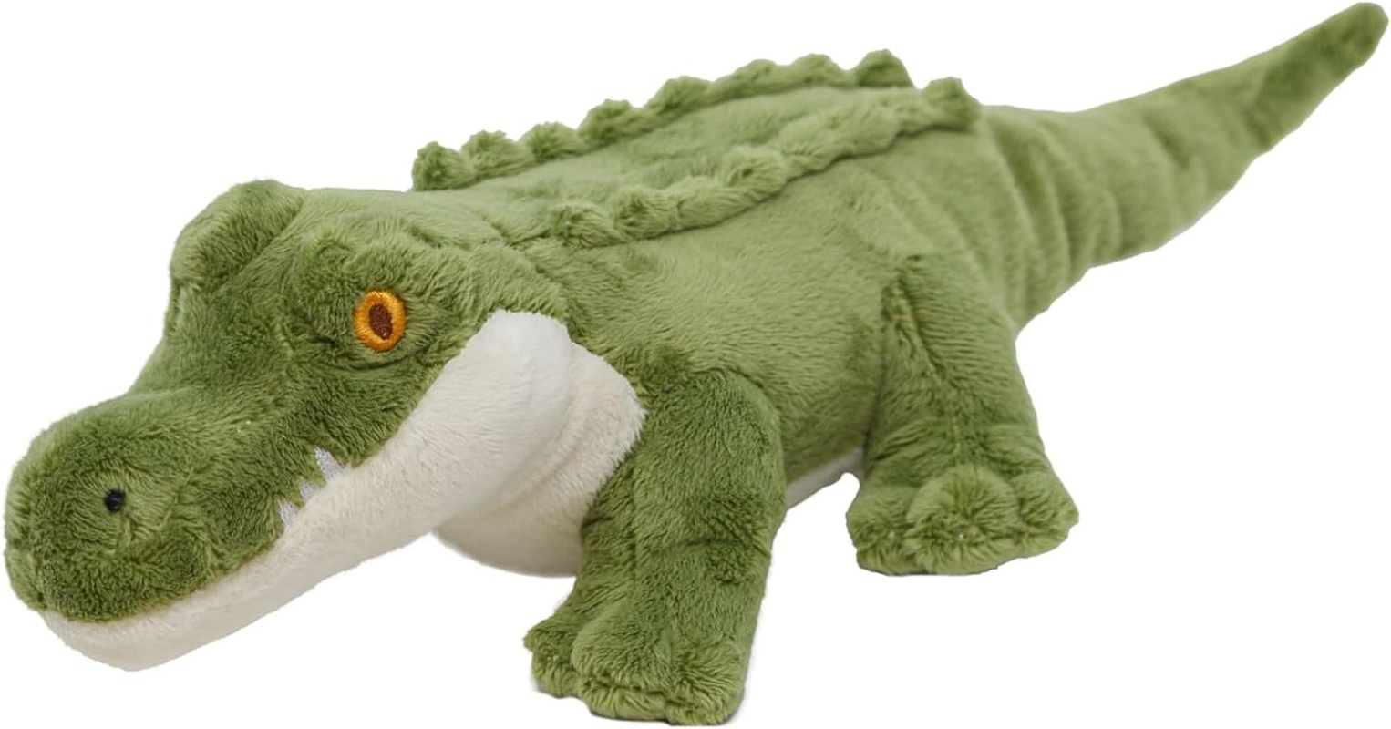 Wild Republic Wild Republic Crocodile Plush, Stuffed Animal, Plush Toy, Eco Friendly, Gifts for Kids, Made with 7 RECYLCLED Water Bottles, Mini Ecokins, 8" image number 1