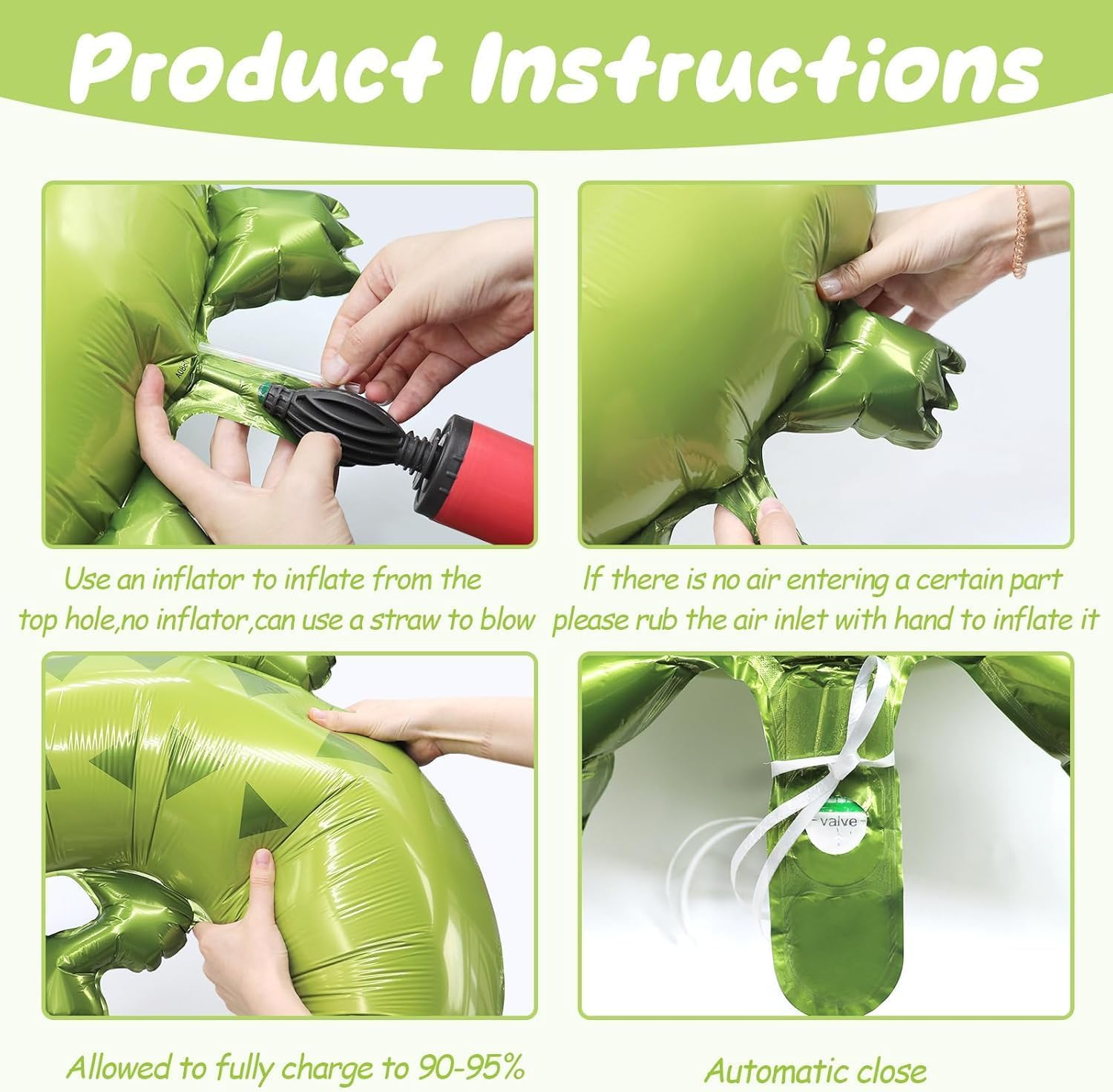 PQCLXUYA Foil Balloon Animals,7 Pcs Jungle Safari Animal Balloons,3D Zoo Balloons for Children'S Birthday Decoration, Lion Leopard Elephant Giraffe Zebra Monkey Crocodile Animals Balloon Party image number 4