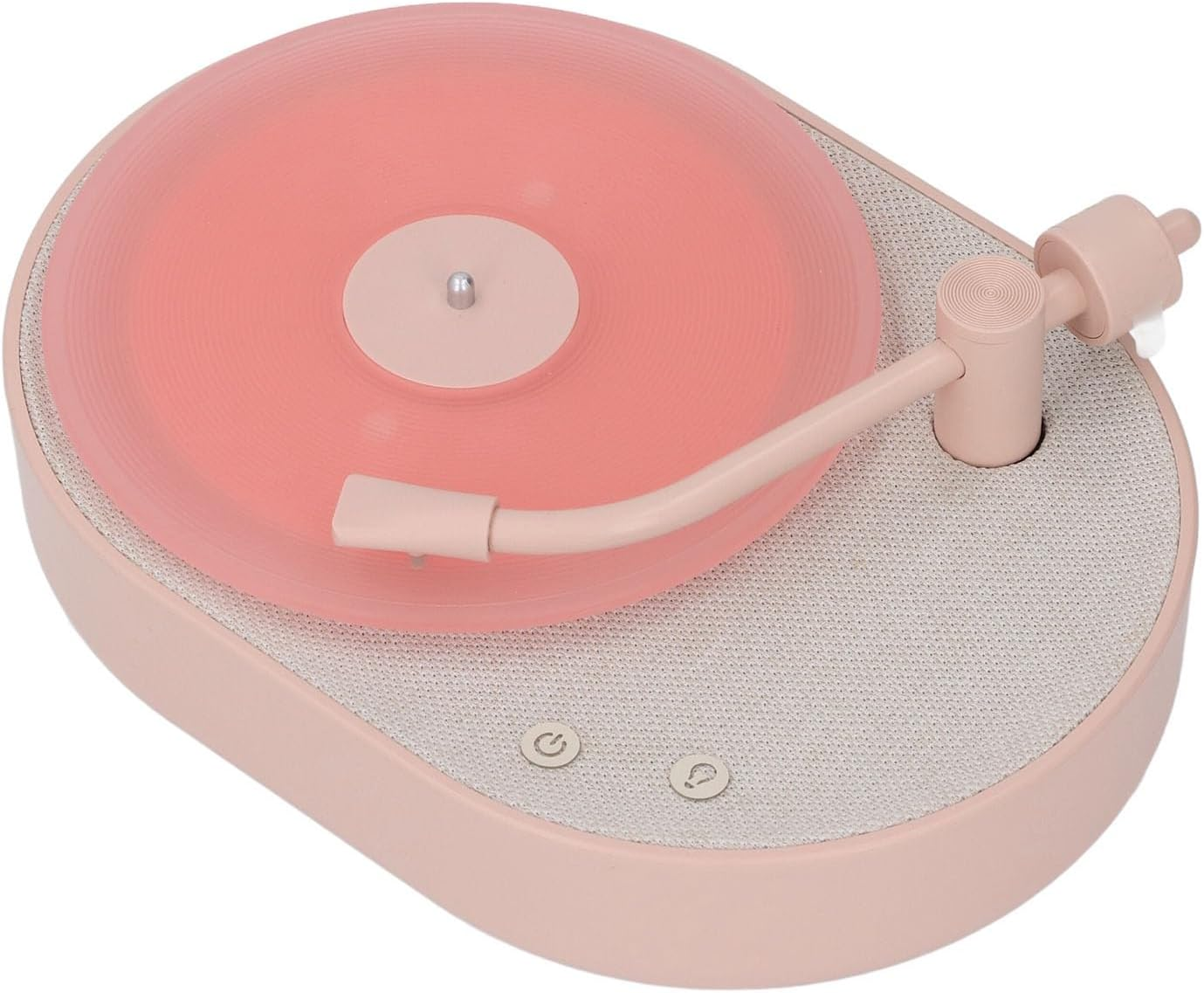 Focket Portable Speaker, 8W Hifi Sound with LED Night Light for Home Office Bedroom, Aromatherapy Function (Pink Beige) image number 1