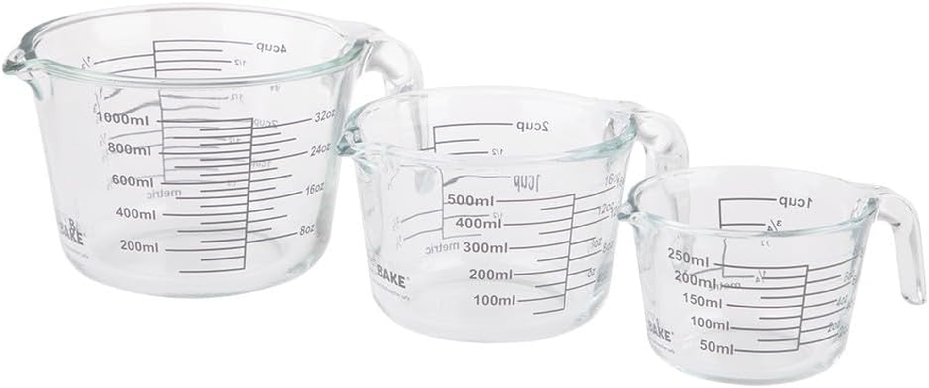 Daily Bake Borosilicate Glass Measure Jug 1 Cup/ 250 Ml image number 3