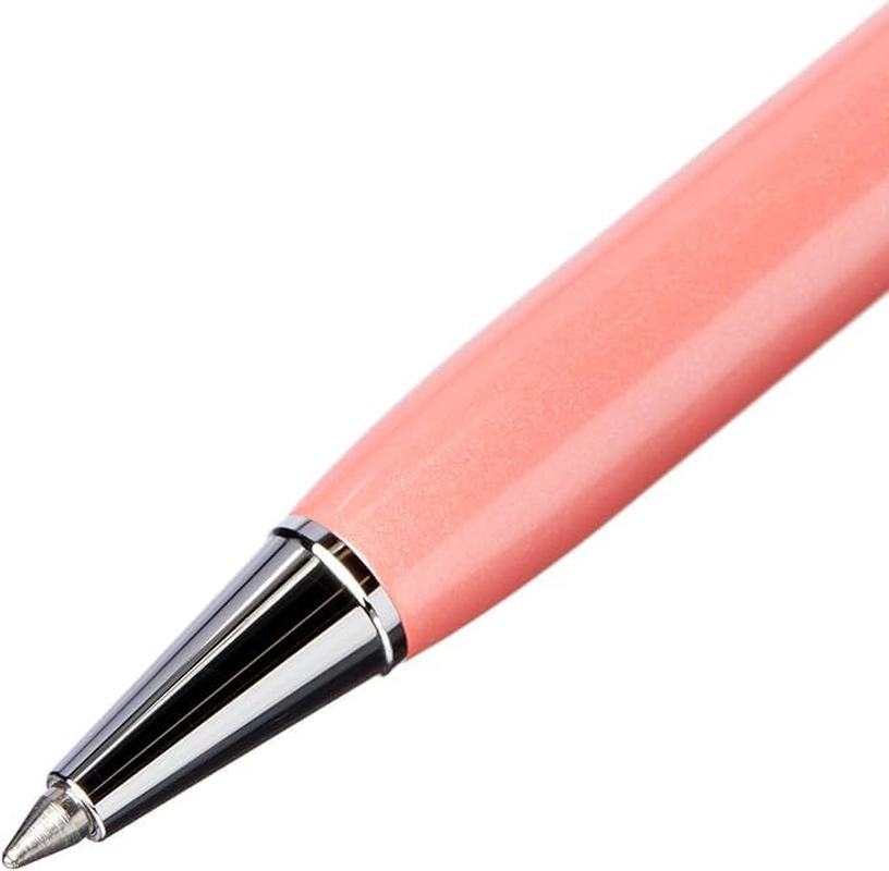 Pentel Sterling Ballpoint Pen Retractable 0.8Mm Medium Pink Barrel Black Ink Pen in Premium Gift Box (B811P-PBOX) image number 2