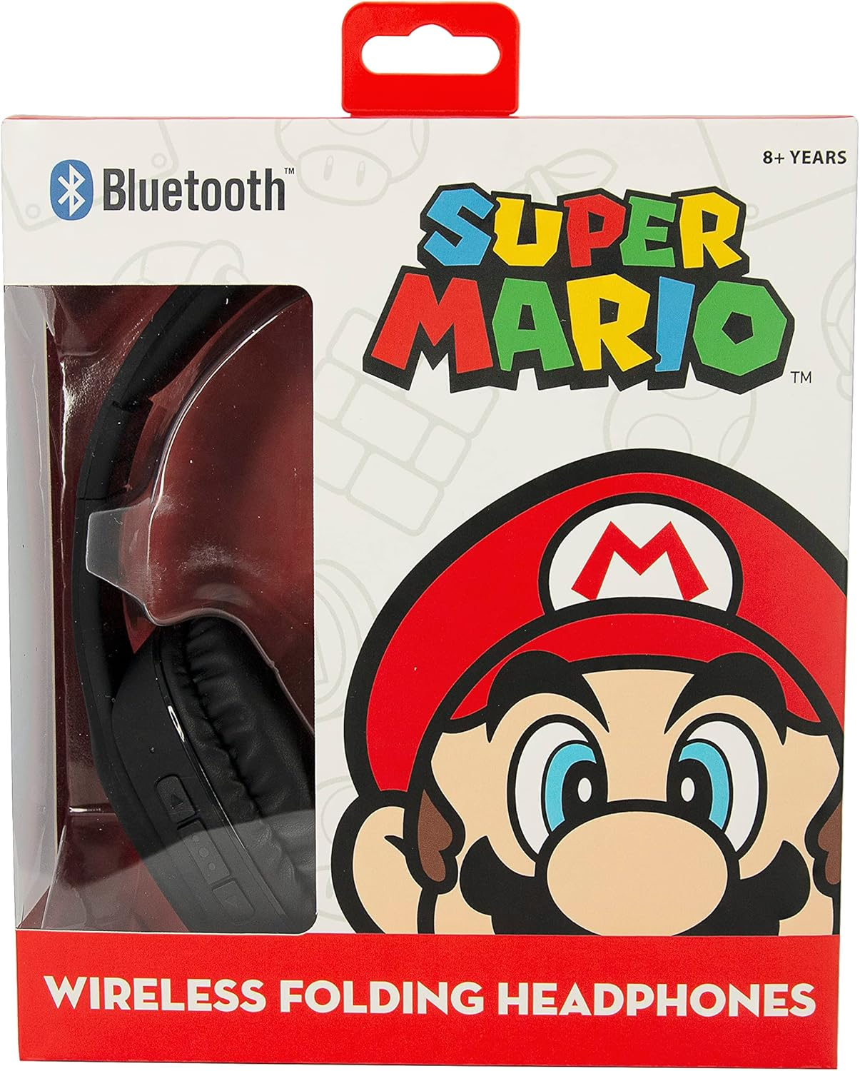 OTL SM0698 Super Mario Icon Wireless Folding Headphones image number 2