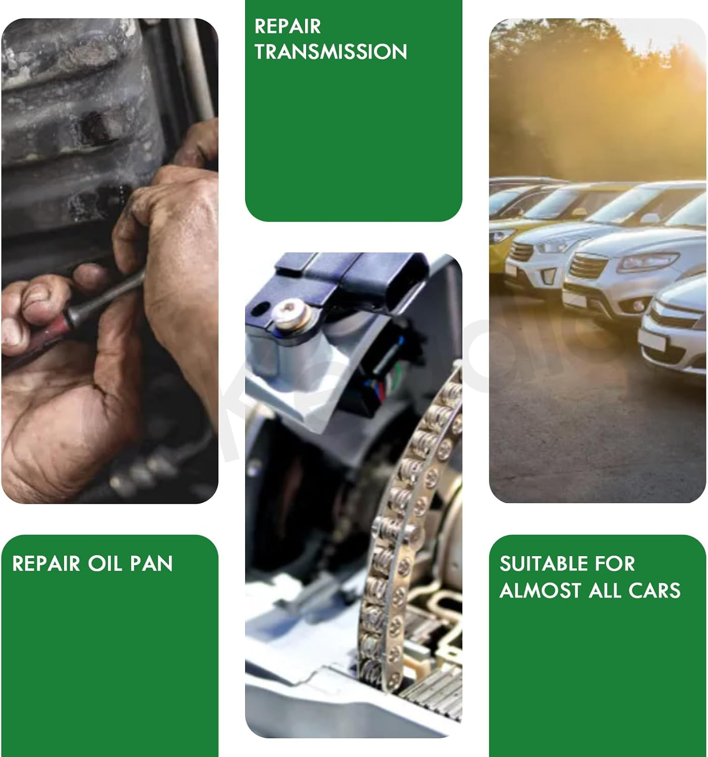 Keadic 28Pcs Universal Oil Drain Plug Gasket Assortment Kit, Automotive Metric Drain Plugs Compatible with Jeep GM Ford Honda Toyota Nissan image number 4