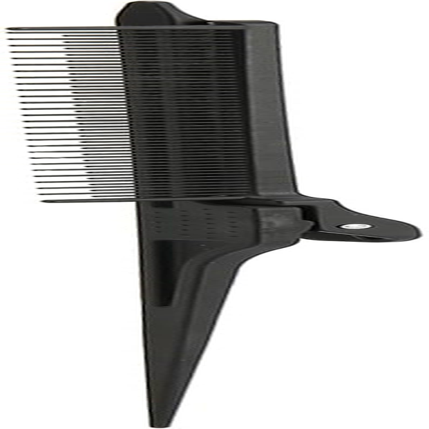 Rat Tail Teasing Clip Comb, Highlighting Clip Combs, Highlighting Comb Hair Styling Tool for Hair Cutting, Highlights and Combing (26.5 X 2.5 Cm), Black