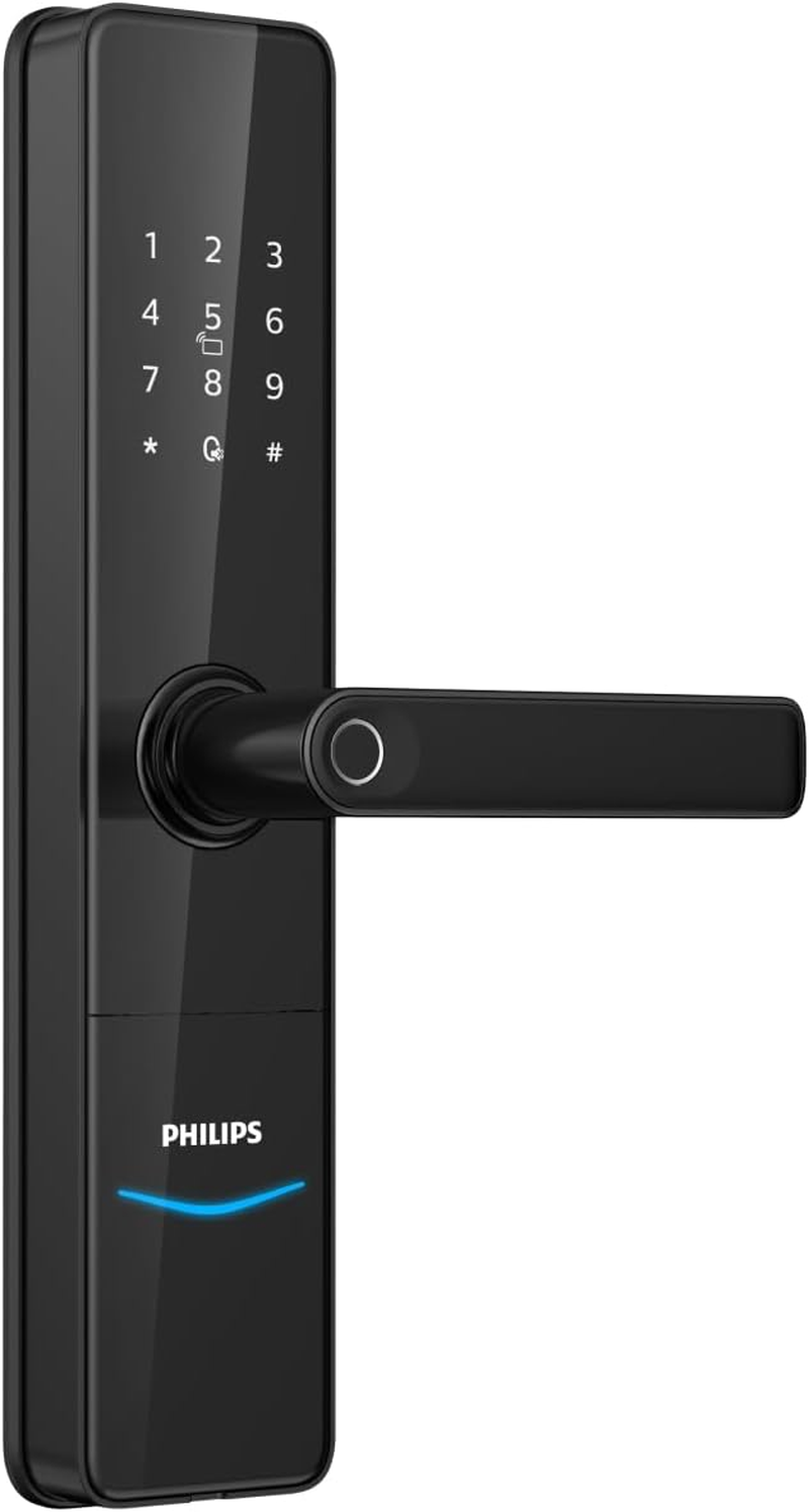 Philips Easykey 7300-5HB Smart Door Lock - Fingerprint and Keyless Entry, Home Improvement, Safety Lock - Copper