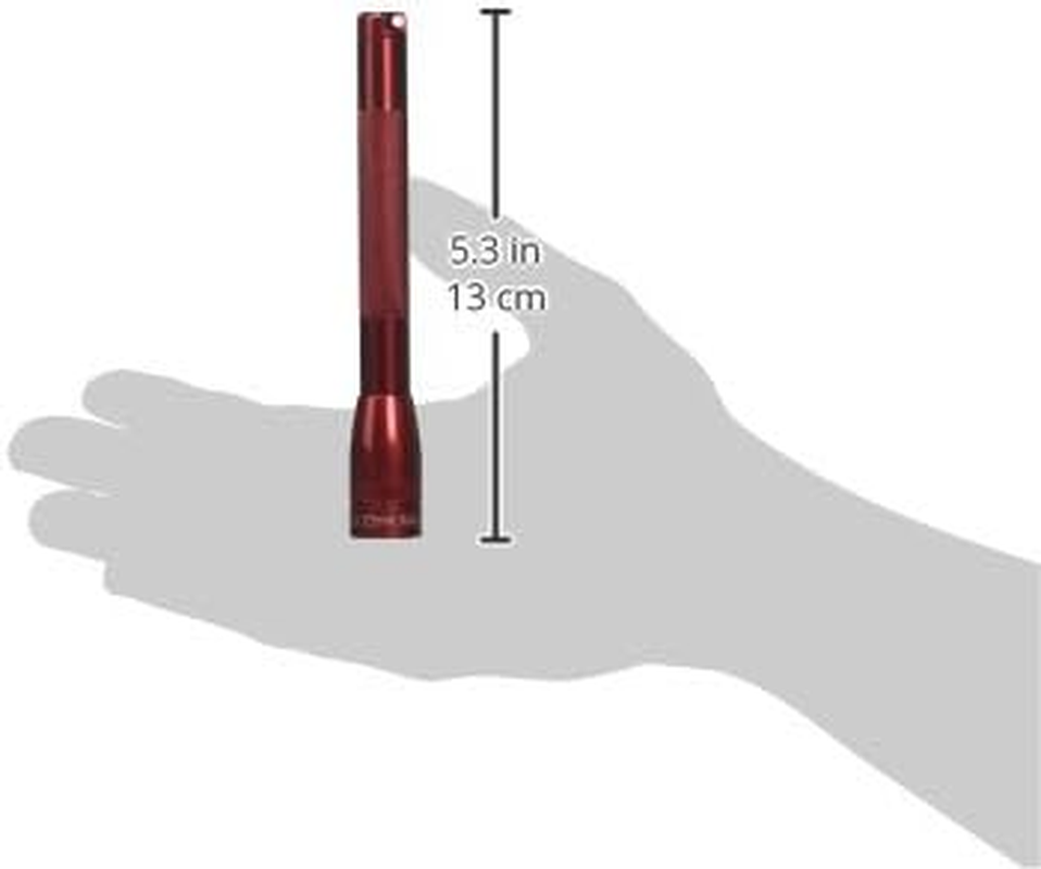 Maglite Mini LED 2-Cell AAA Flashlight - Red image number 6