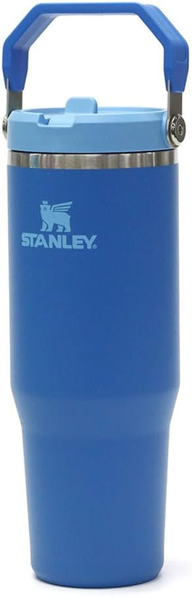 Stanley Ice Flow Flip Straw 2.0 Frost Vacuum Tumbler, 0.88 L Water Bottle, Cold Insulation, Stainless Steel Bottle, Water Bottle, Sports, Outdoor Activities