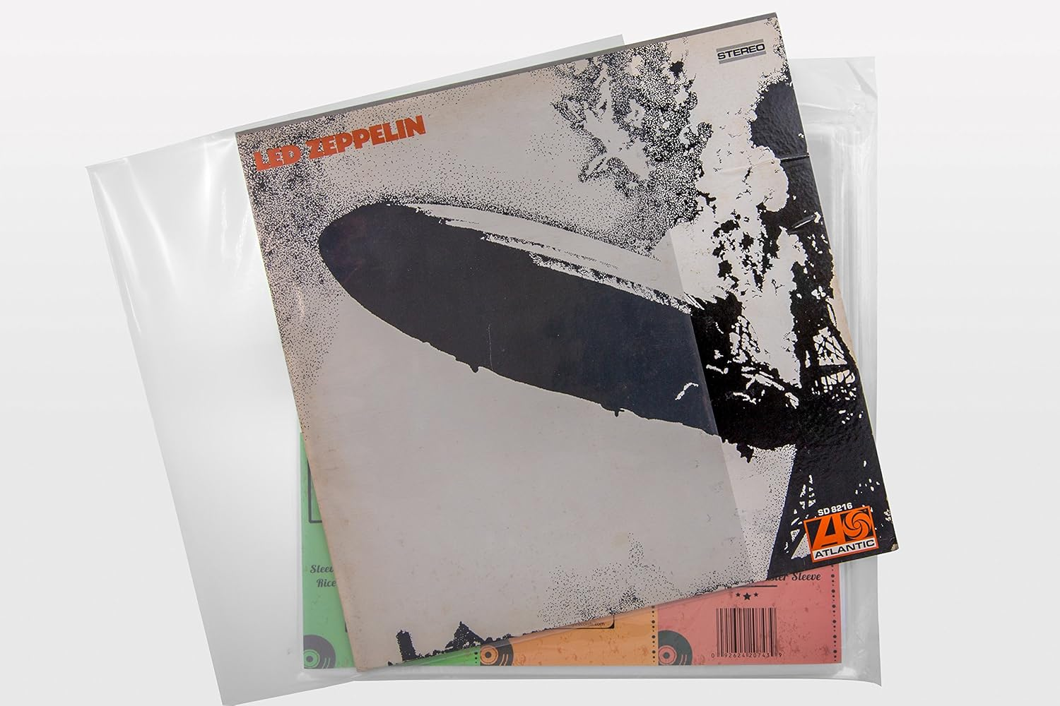 Invest in Vinyl 100 Clear Plastic Protective LP Outer Sleeves 3 Mil. Vinyl Record Sleeves Album Covers 12.75" X 12.5" Provide Your LP Collection with the Proper Protection image number 5