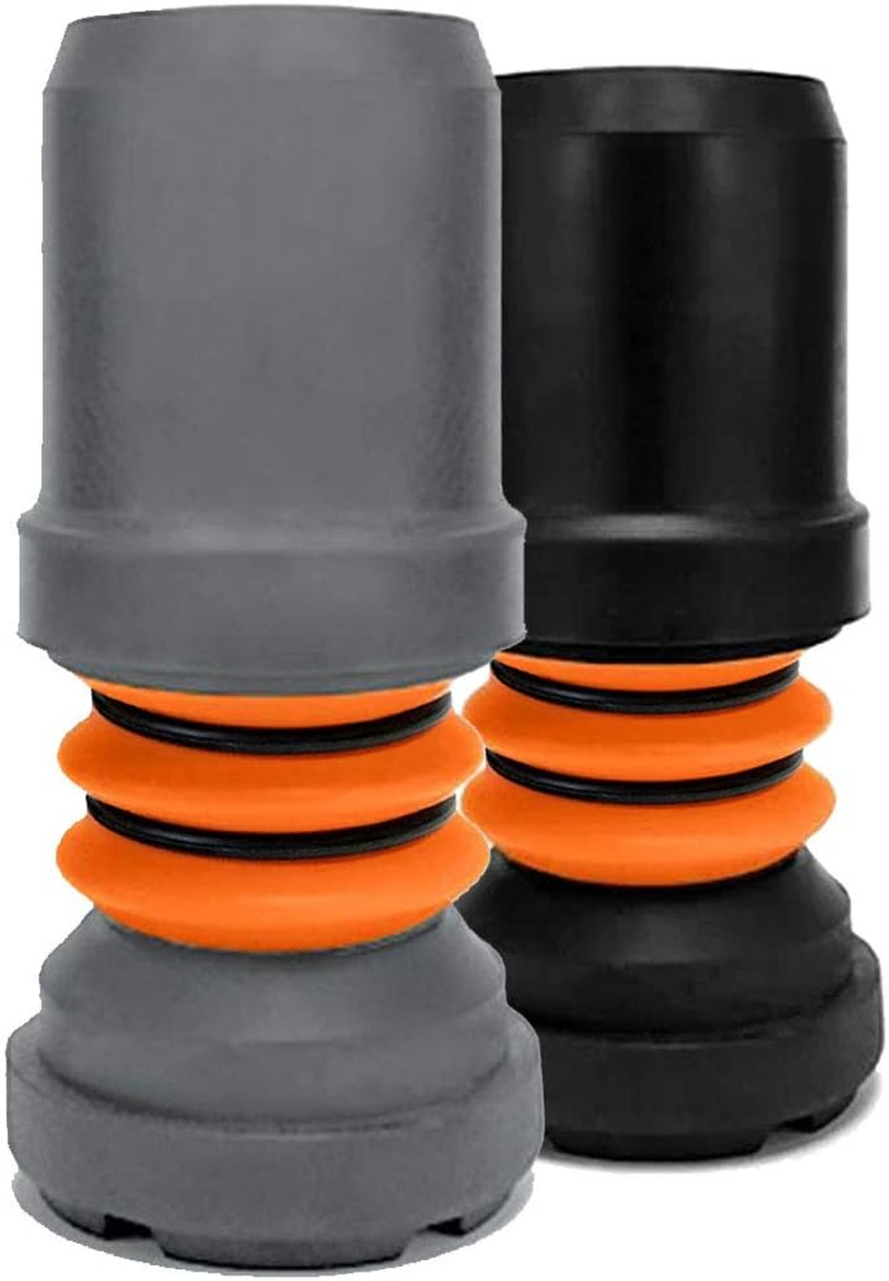 Flexyfoot Shock Absorbing Crutch Ferrule &ndash; Improves Grip, Improves Safety, Improves Comfort &ndash; Grey &ndash; 22Mm image number 5
