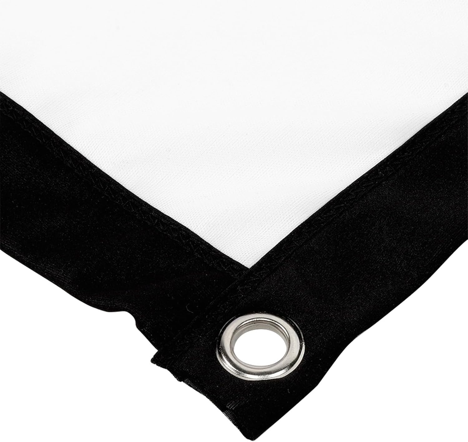 CHICIRIS Non Crease White Projector Screen, 16:9 Thicken Portable Non Crease Soft White Polyester Projector Curtain Projection Screen for Simple Outdoor Use and Storage (60 Inch) image number 2