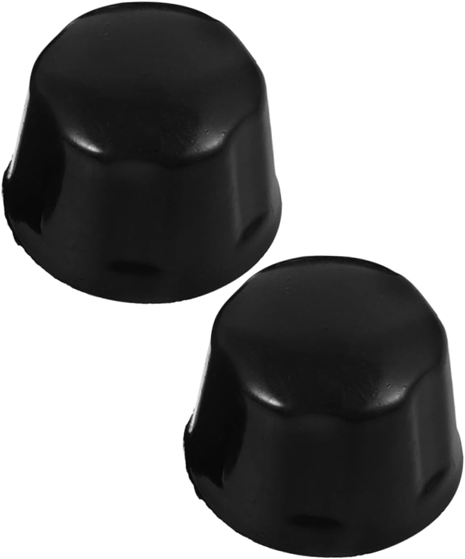 CHICAMPERA 2Pcs Rubber Center Hub Cap Covers for ATV 110-250Cc Wheels, Replacement Tire Rim Caps for Trailers, Golf Carts and Go-Karts, Vehicle Accessory for Wheel Hub Protection image number 4
