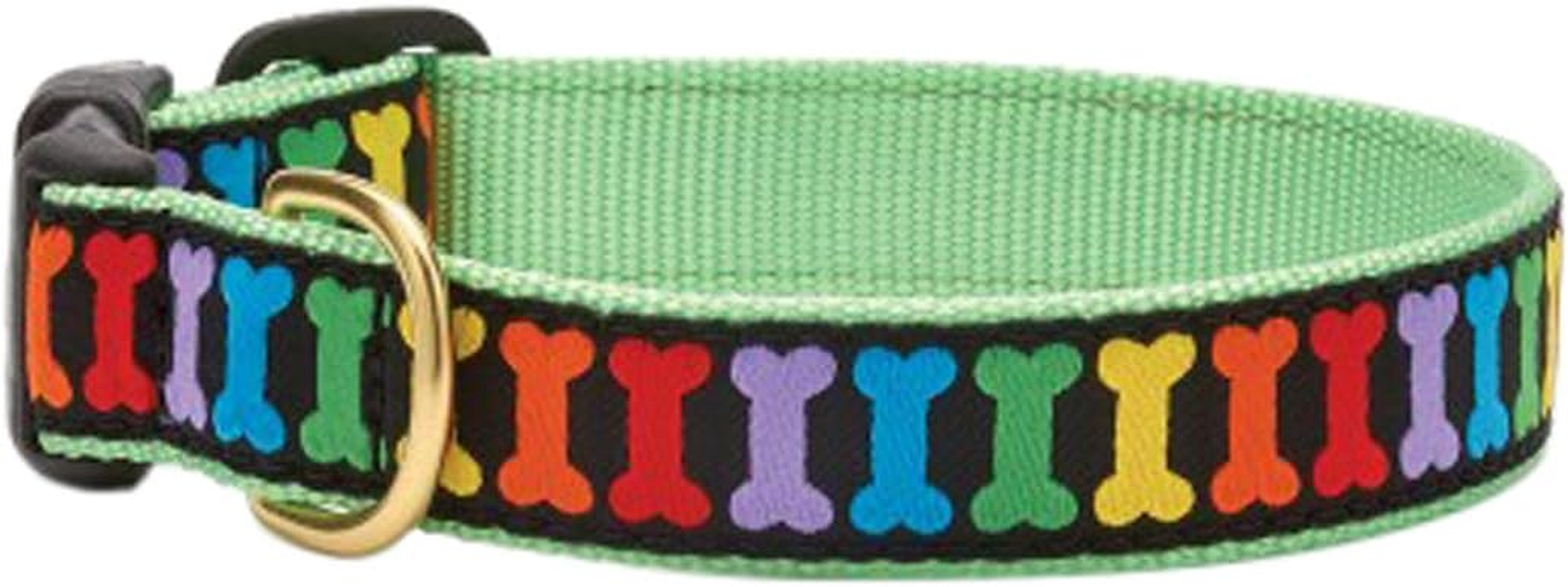 Up Country Rai C L Rain Bones Dog Collar Width 1 " image number 1