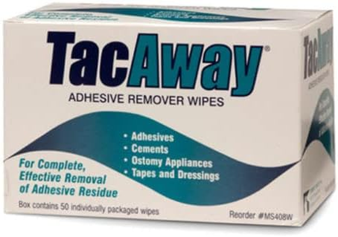 Speuni Tacaway Adhesive Remover Wipes - 100 per Box - Clear - Wipes image number 1