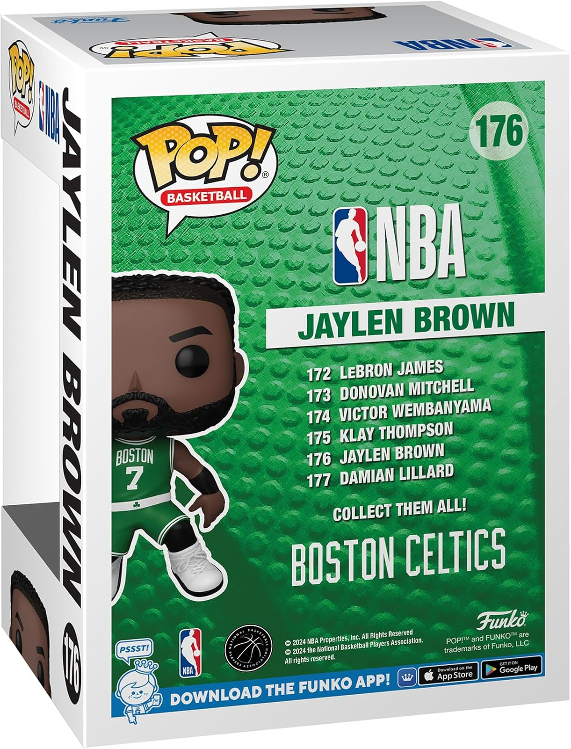 FUNKO POP! SPORTS: NBA - Celtics - Jaylen Brown image number 3