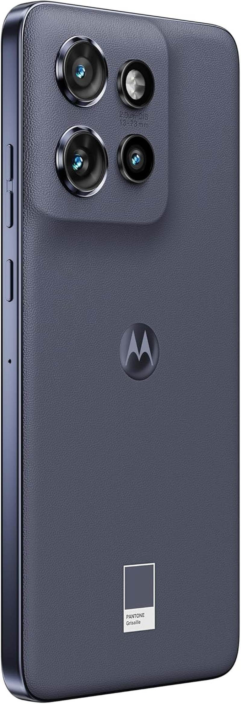 Motorola Edge 50 Neo (6.36" Poled Super HD Display, IP68, 50MP, Sony LYTIA 700C, 68W Turbopower, 4310Mah, Dolby Atmos, Android 14, 8/256 GB, Mediatek Dimensity 7300, SIM + Esim), Pantone Grisaille - Red image number 2