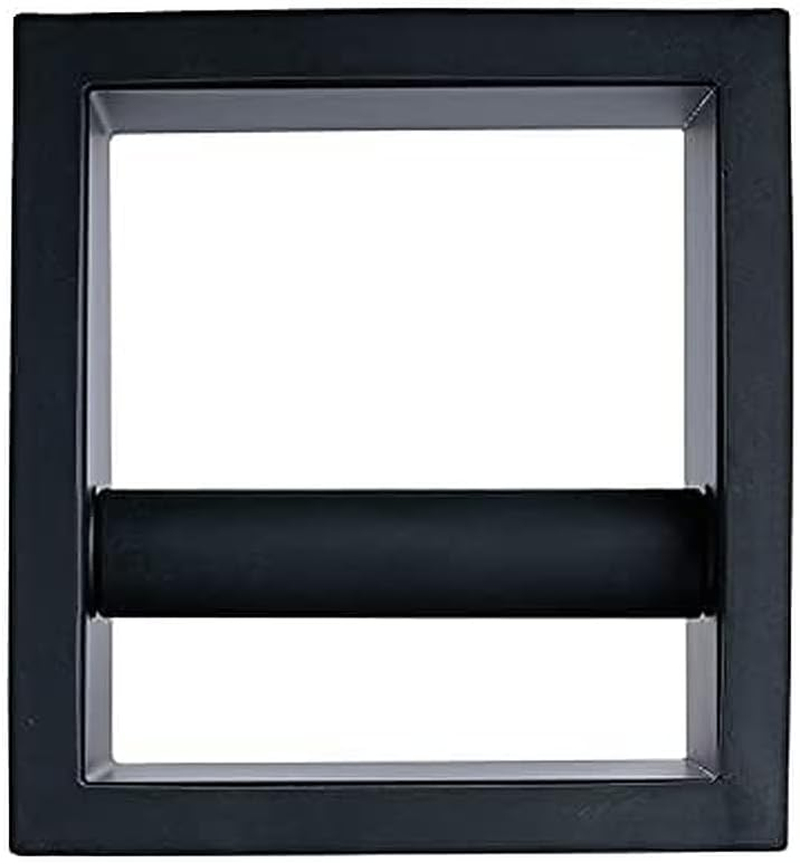 Watchget Espresso Knock Box - Built-In Stainless Steel and Silicone Coffee Knock Box Chute, Detachable Rubber Rod, Square Bottomless Waste Bin for Coffee Grounds