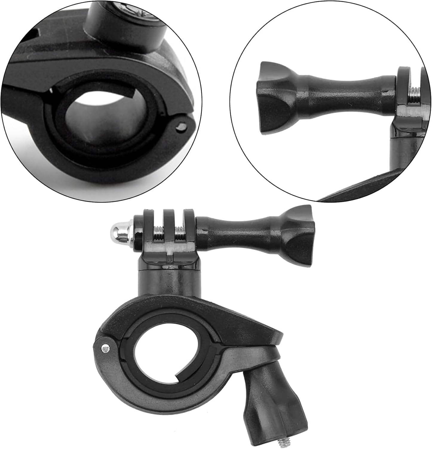 Alriedy Bicycle Mount for Gopro Hero, Action Cameras and Accessories, 360&deg; Rotatable Motorcycle Handlebar Mount, for Gopro and Other Action Cameras image number 1