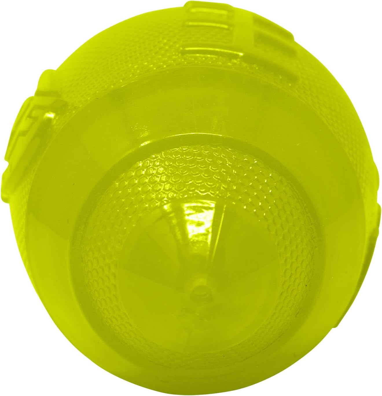 Nerf Dog 7In TPR Glow Classic Squeak Football Dog Toy -Green image number 2