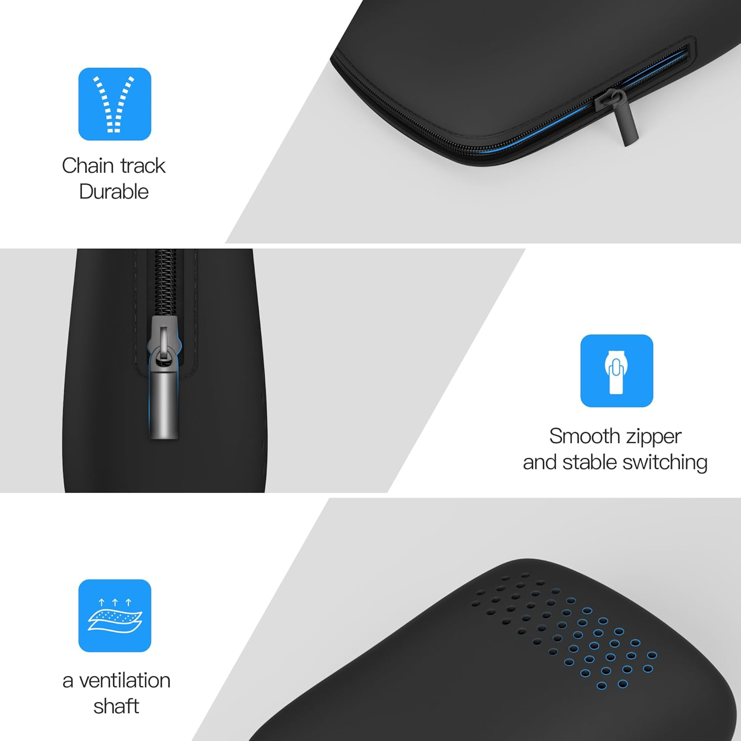 AWINNER Compatible for Shokz Case,Silicone Carrying Case Compatible for Aftershokz Aeropex As800,Shokz Openrun Pro,Openswim,Openswim Pro,Openrun,Openrun Mini,Opencomm Bone Conduction Headphones image number 3